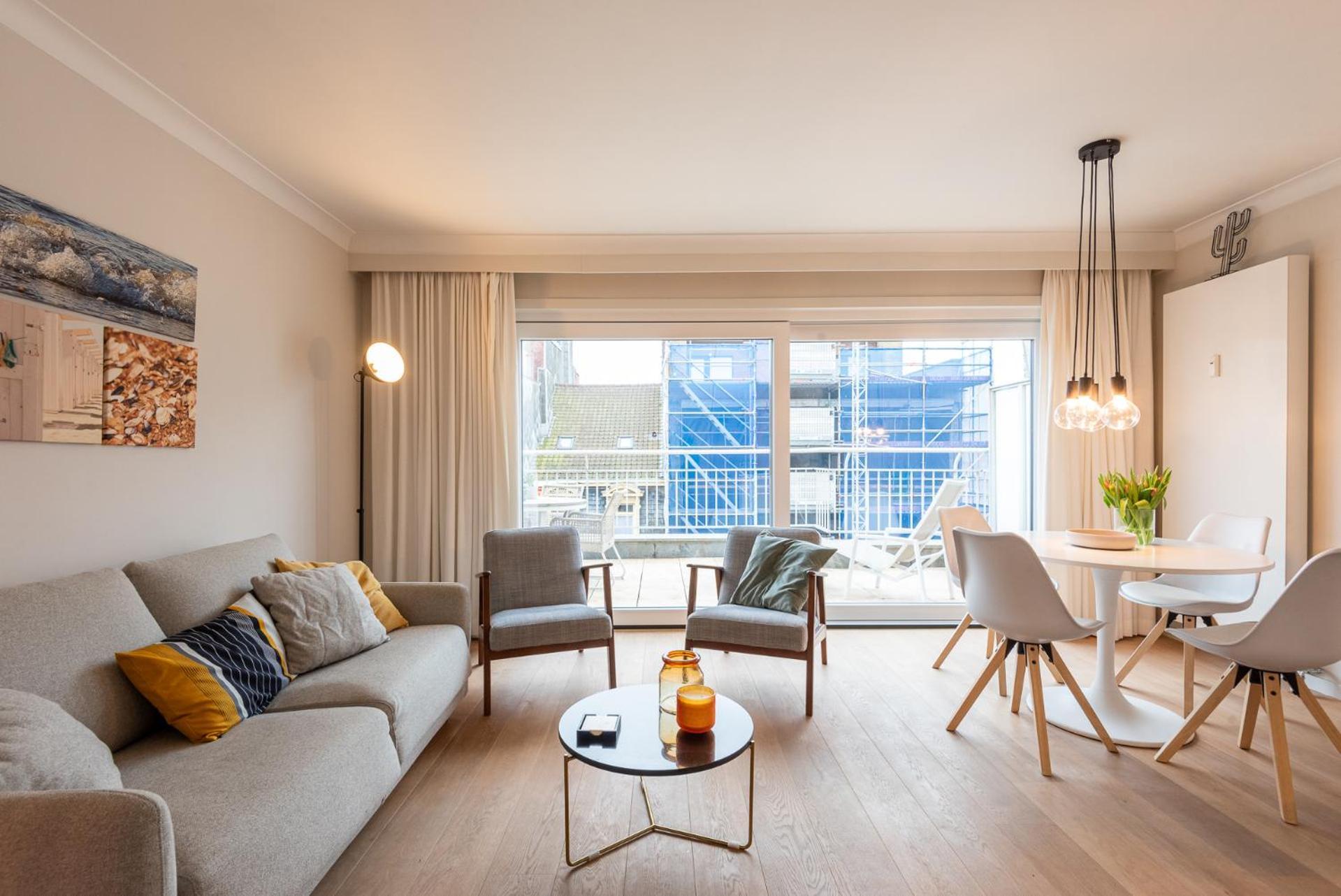 Modern Apartment With Large Terrace Close To The Sea Oostende Bagian luar foto